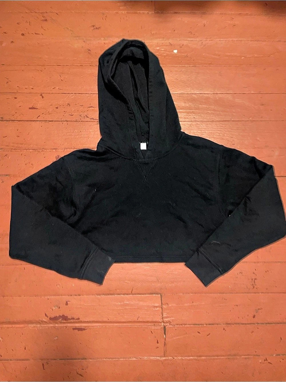 lululemon All Yours Cropped Hoodie Black